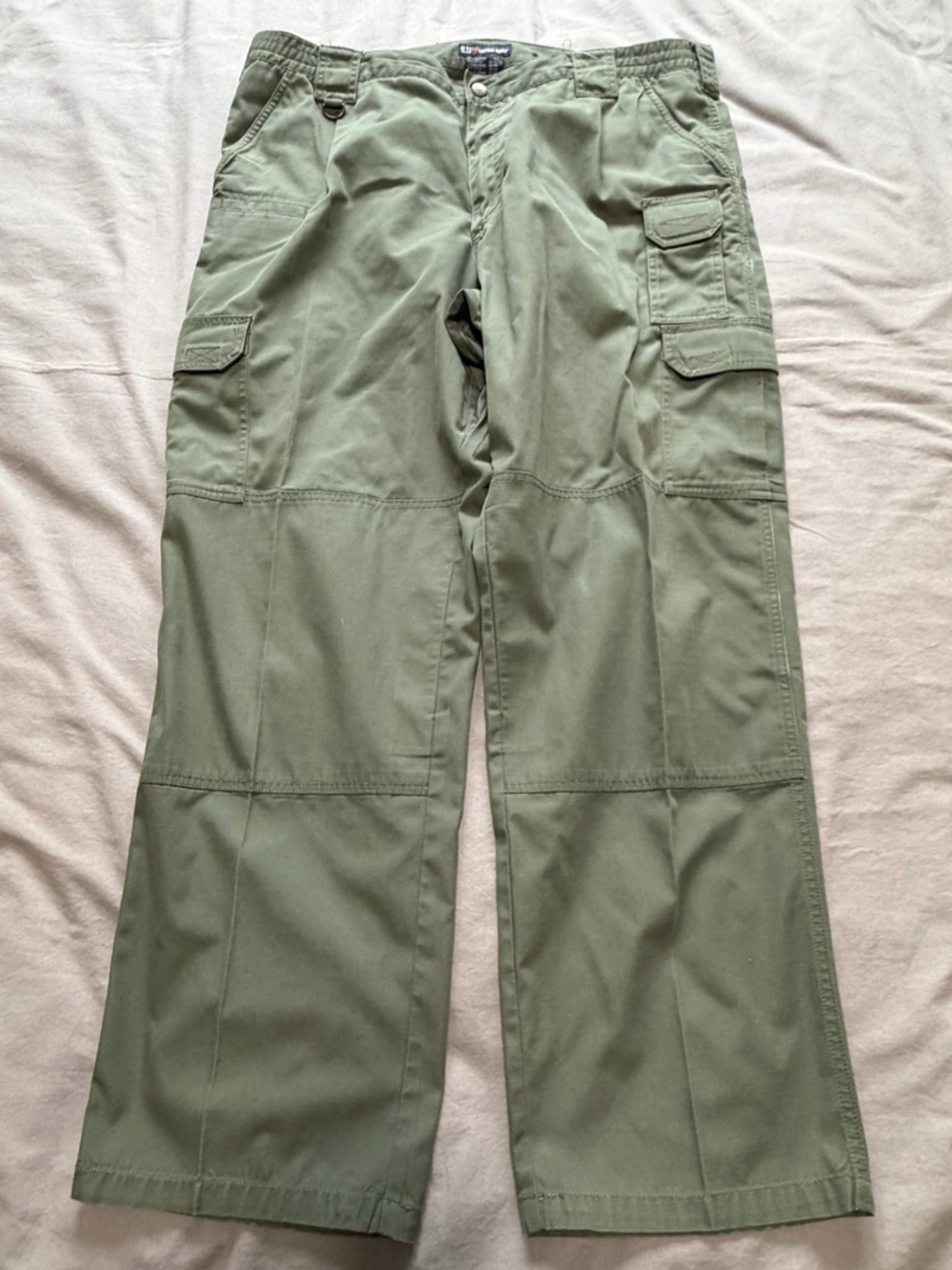 5.11 Tactical Olive Green Cargo Uniform Pants Mens 40X32 Utility RN 109614